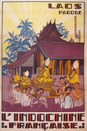 Via mylusciouslife.com - Vintage poster - Indochine Laos.jpg